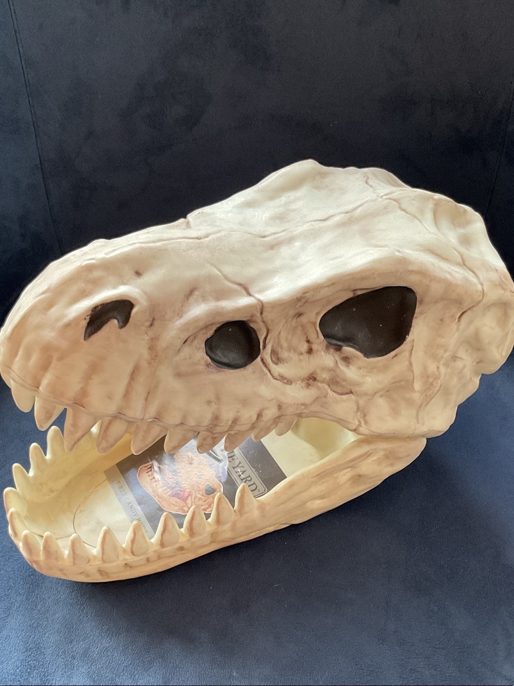 Halloween T-Rex Candy Bowl